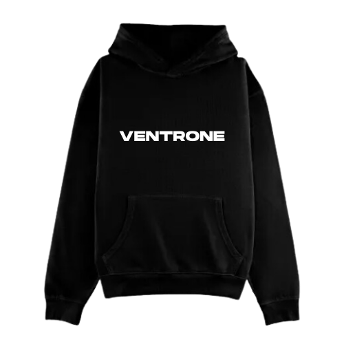 "LA BÁSICA" BLACK HOODIE