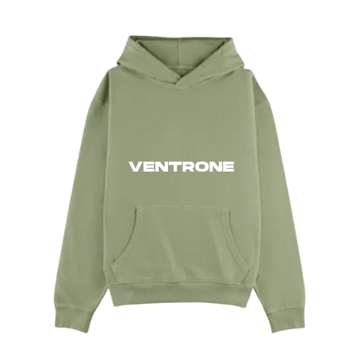 "LA BÁSICA" OLIVE GREEN HOODIE